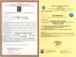 Certificat de atestare instalare si intretinere / Autorizatie ISCIR